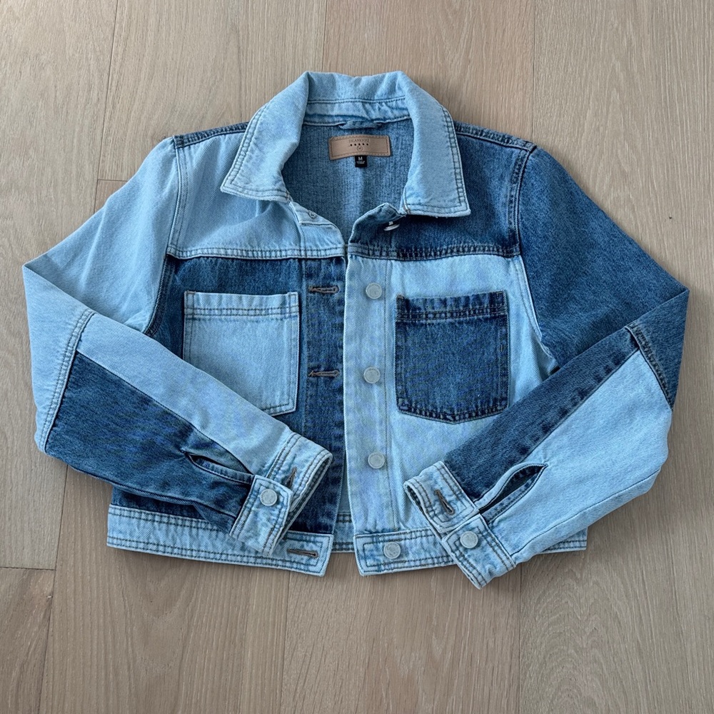 Blank NYC Light Blue Denim Jacket